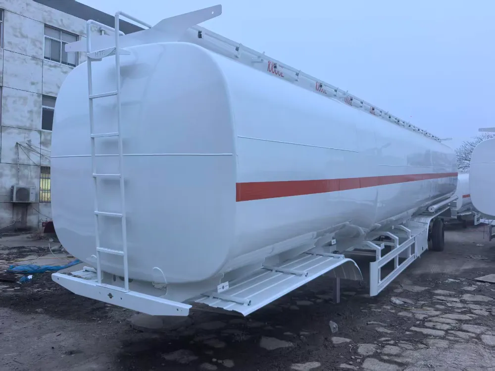 Brugt Brændstoftank Semi Trailer Lastbil